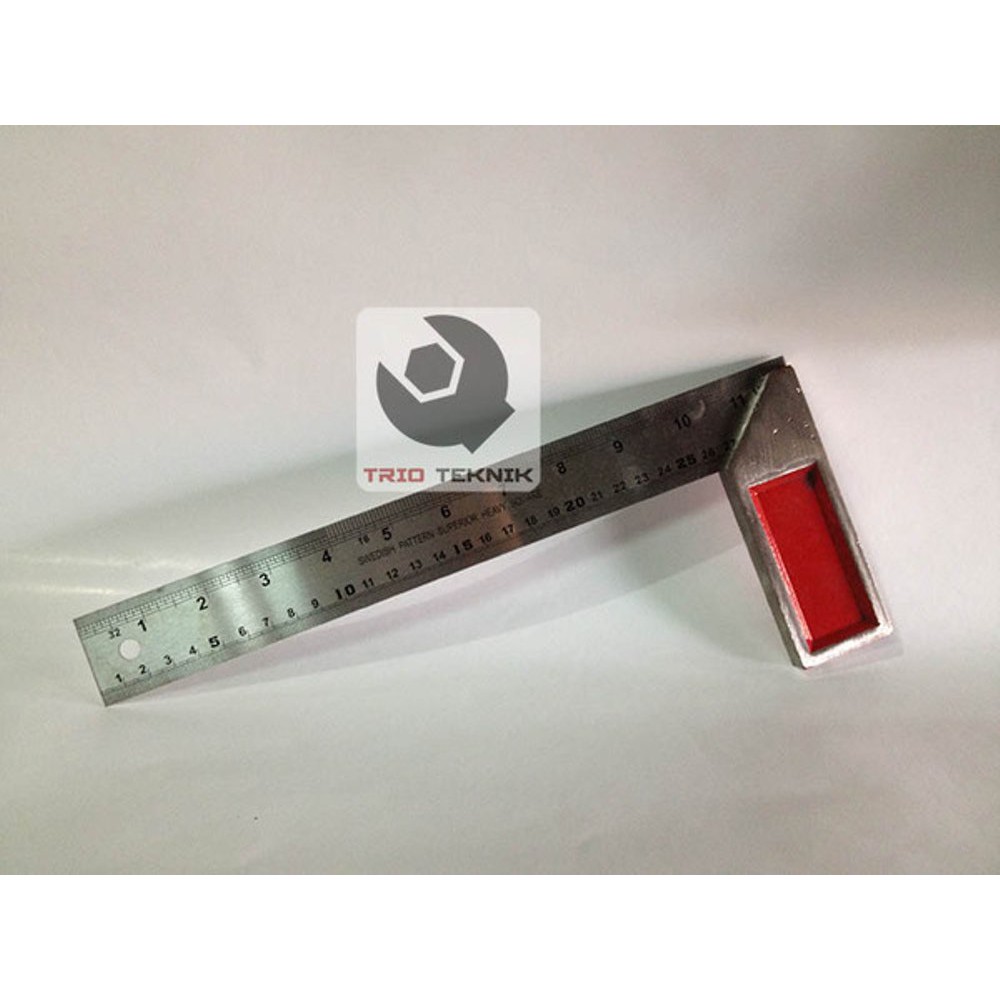 

Dijual Penggaris Siku 30cm Besi DiskoN