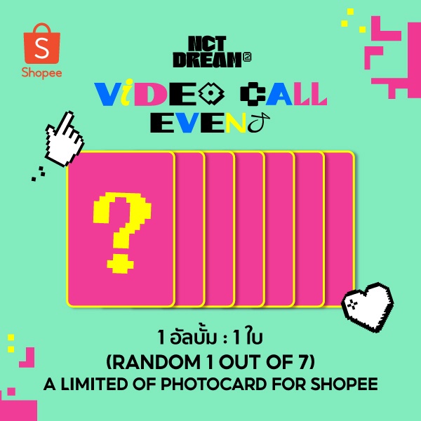 BACA DESKRIPSI NCT DREAM GLITCH MODE SHOPEETHAI POB PHOTOCARD PC