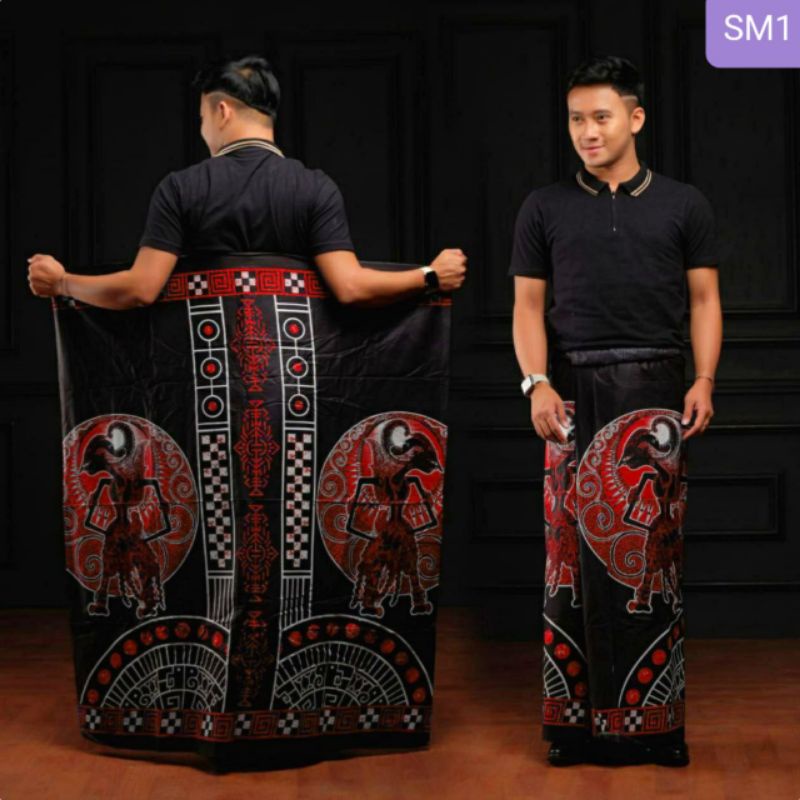 SARUNG DEWASA MOTIF WAYANG JAWA