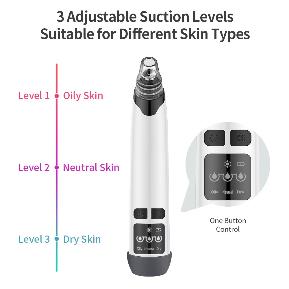 Alat Penyedot / Vaccum Komedo Microcrystalline Remove Blackhead Komedo