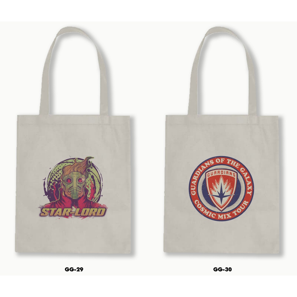 TOTE BAG BLACU  - GUARDIANS OF THE GALAXY .02