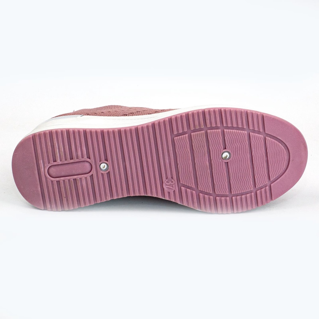 Sepatu Wanita Sport Model Tinggi Pakai Tali Shoes Canvas Cewek Sepatu TG8833