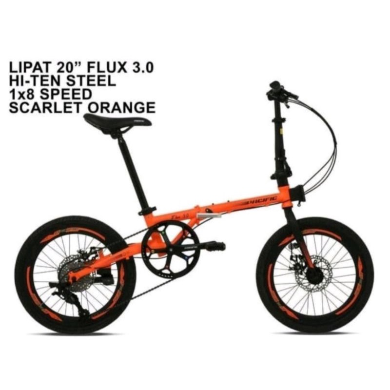 Sepeda Lipat 20 Inch Pacific Flux 3.0