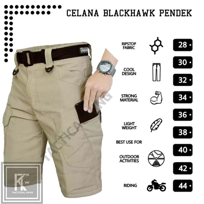 Celana Tactical Pendek/Celana Outdoor