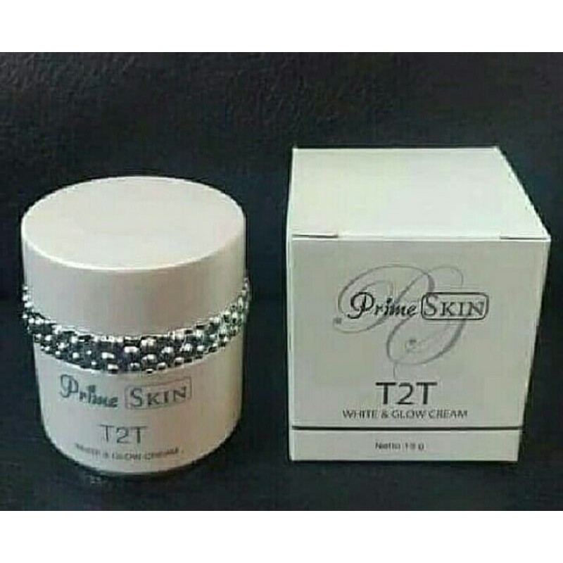 PrimeSkin T2T White & Glow Cream 15 gr Original Produk HWI