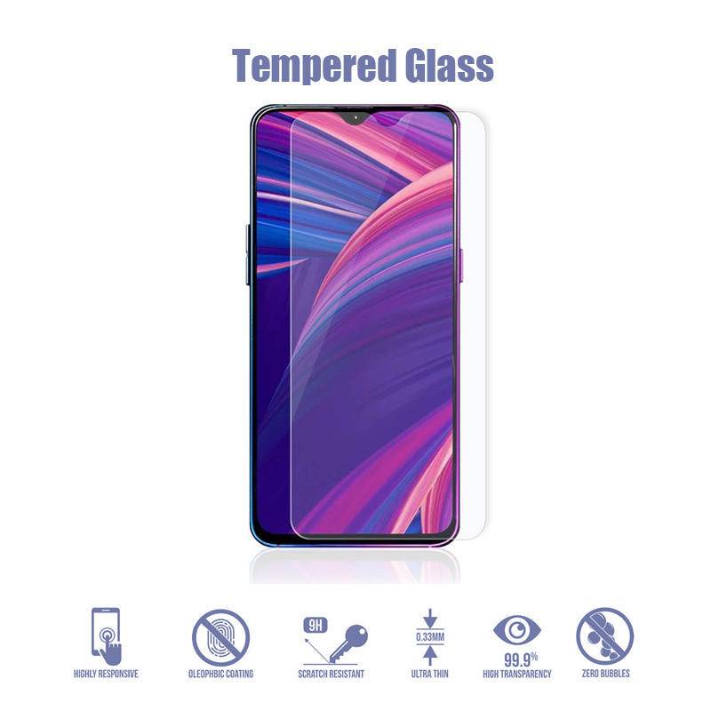 Tempered Glass Pelindung Layar OPPO Realme C15 C11 5 5i 6i C12 C21y C25 C20 C2 C3 C17 6 7 7i 8 9i pro