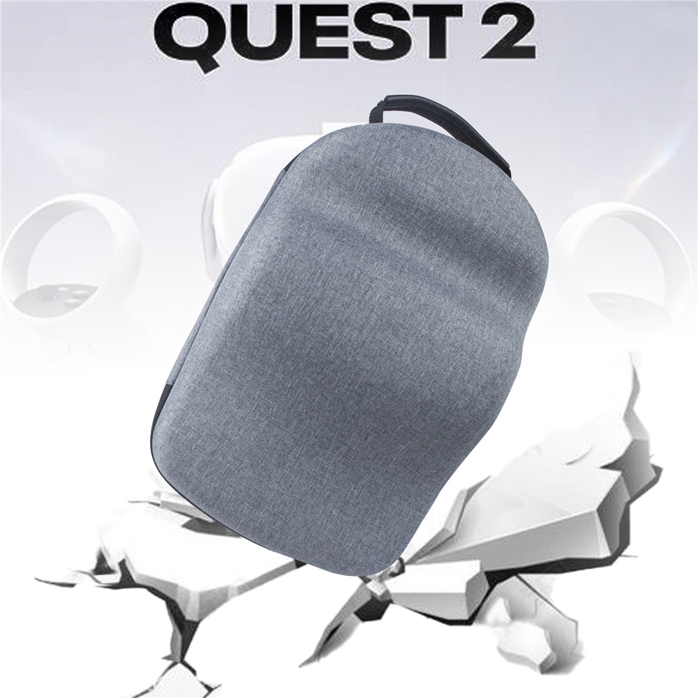 Tas Penyimpanan Headset Vr Oculus Quest 2 Quest2 Bahan Eva Untuk Travel