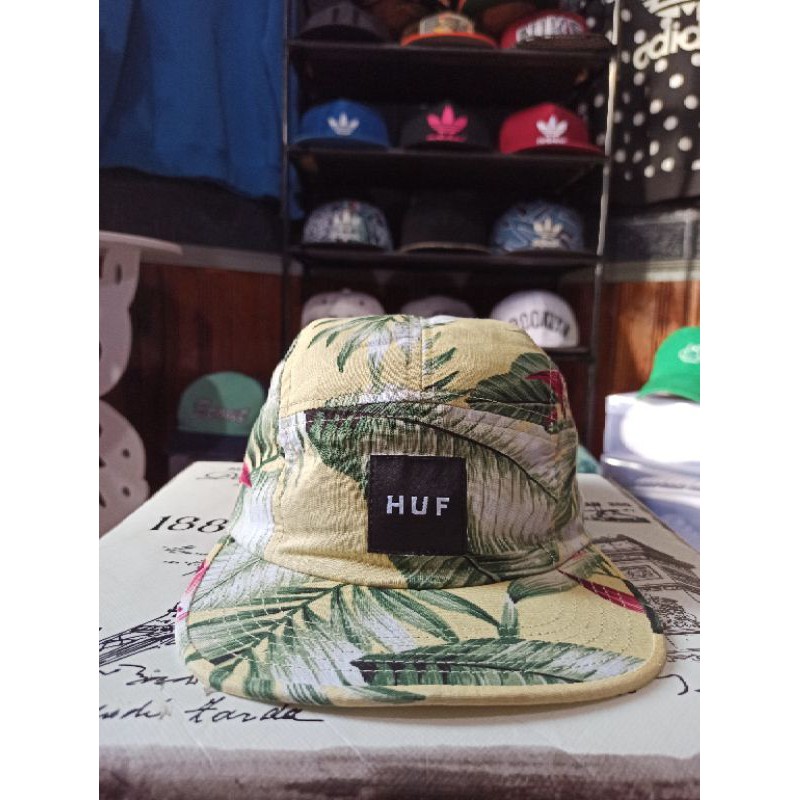 Topi 5 panel bekas/second import original HUF not snapback adidas