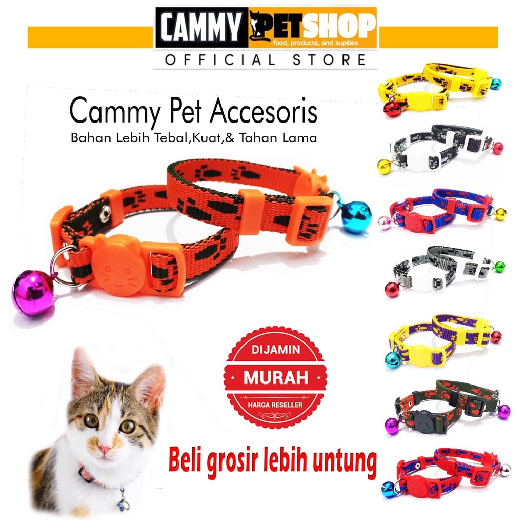KALUNG KUCING LONCENG TERMURAH GROSIR/ECERAN