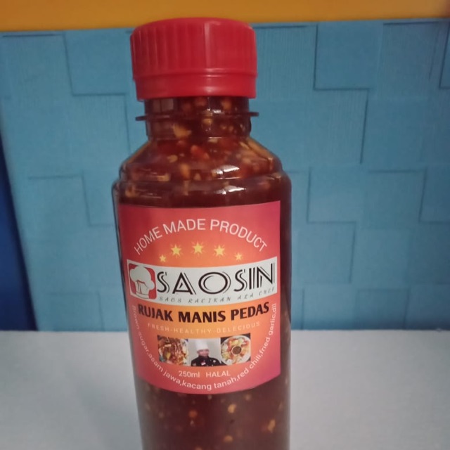 

Saos rujak manis pedas (300mg) saosin