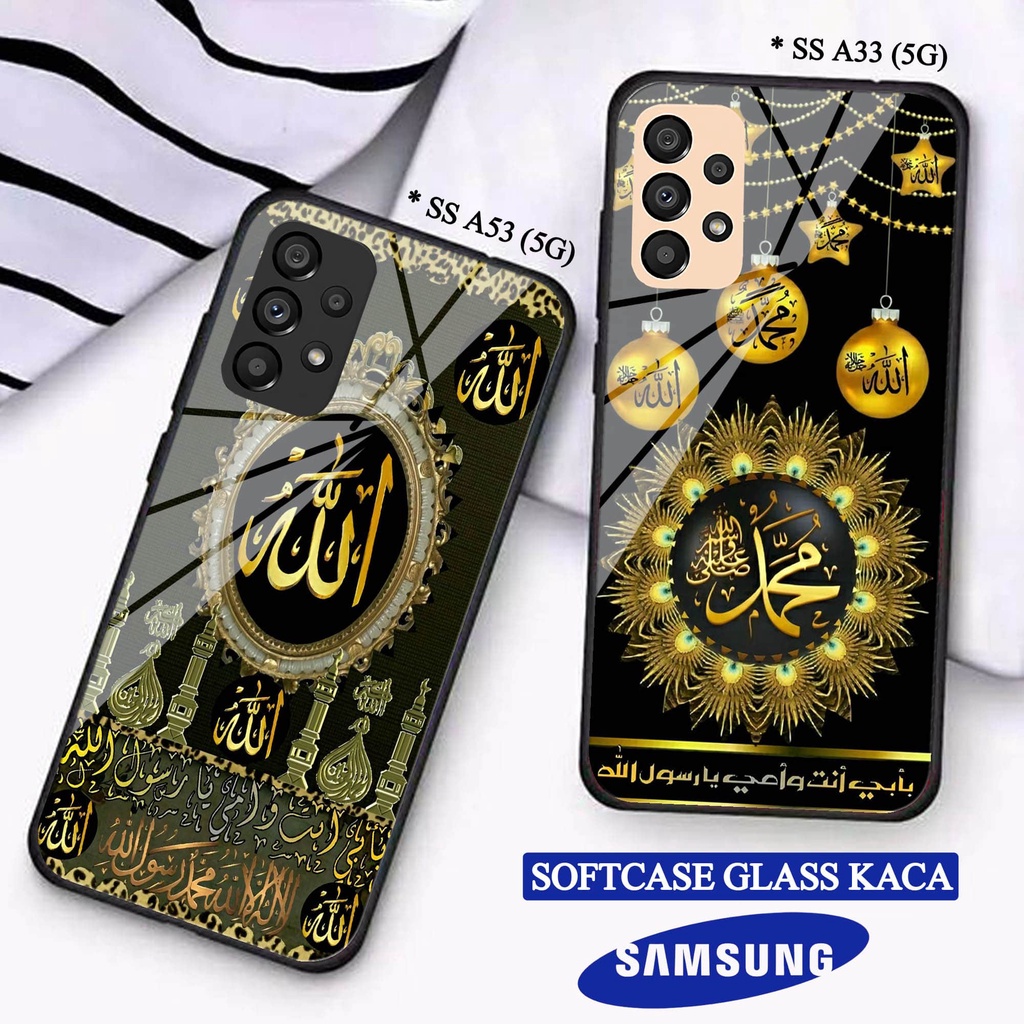 Softcase Glass Kaca  SAMSUNG A33(5G) A53(5G) - Casing HP SAMSUNG A33(5G) A53(5G) [ S58 ].