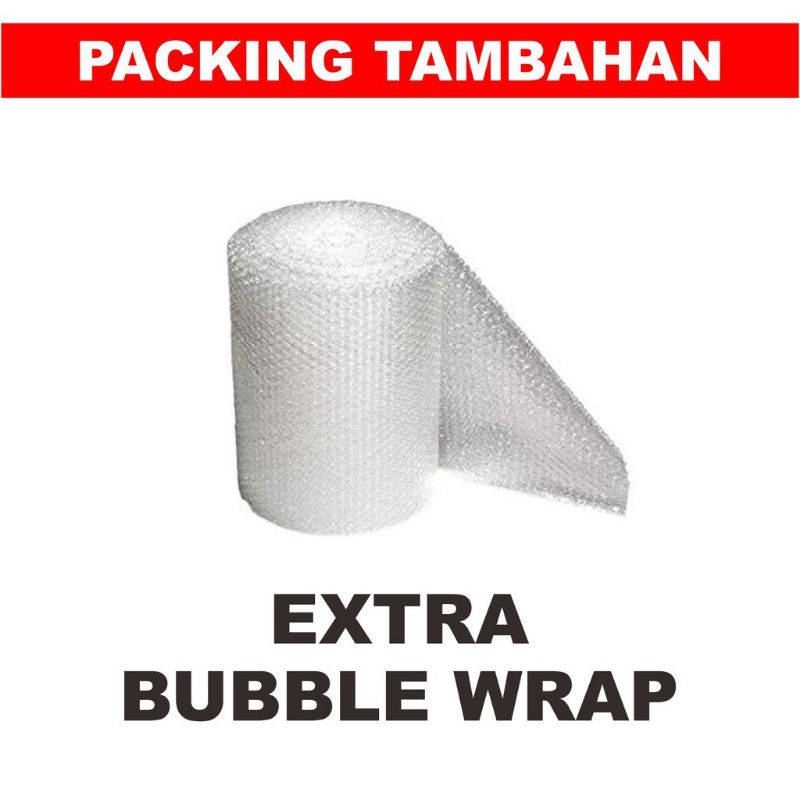 

EXTRA BUBBLE WRAP Full Packaging Untuk Keamanan Pengiriman