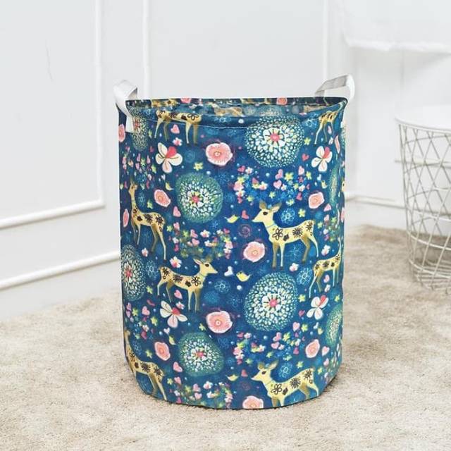 TM Laundry Basket Keranjang Baju Keranjang Mainan Keranjang Serbaguna