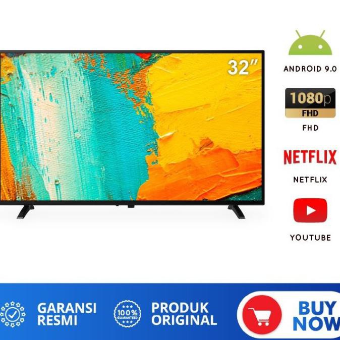Monggo] Smart Tv Led Coocaa 32S3G Digital Tv Led 32 Inch - Android 9.0 - 32S3G