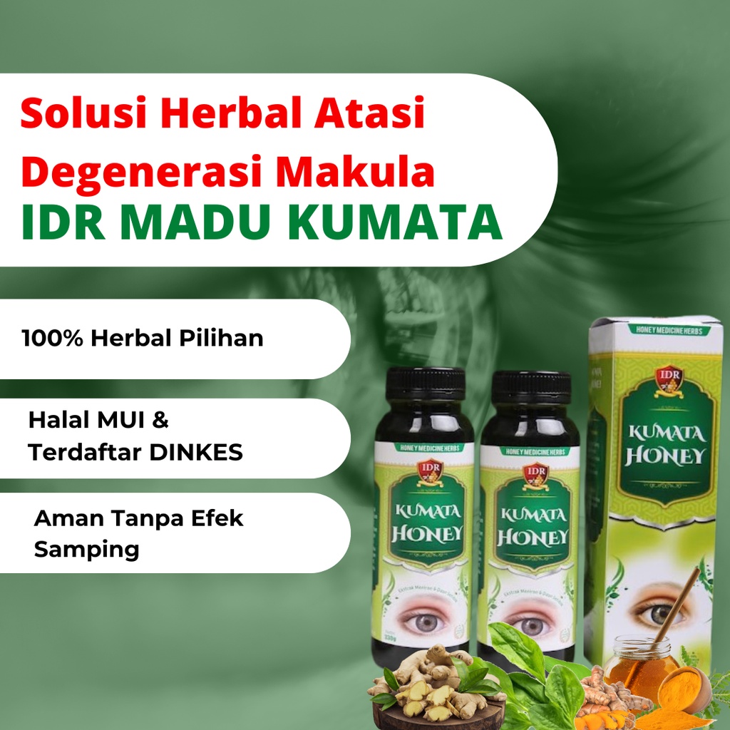 IDR Madu Kumata  Obat Degenerasi Makula 330 gram