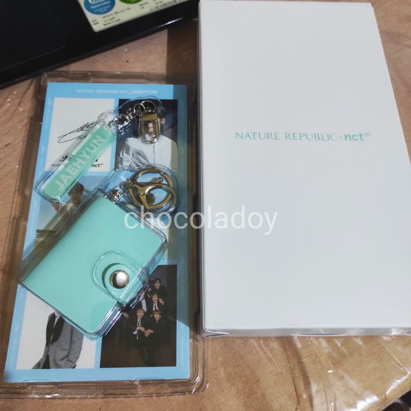 Keychain / Keyring Nature Republic x NCT 127 - Jaehyun Version