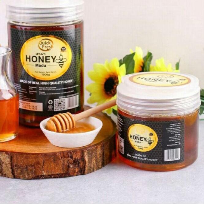 

Promo 11.11!! ATR-597 Quick Fresh Madu Murni Kemasan Bucket 1kg Free Packing