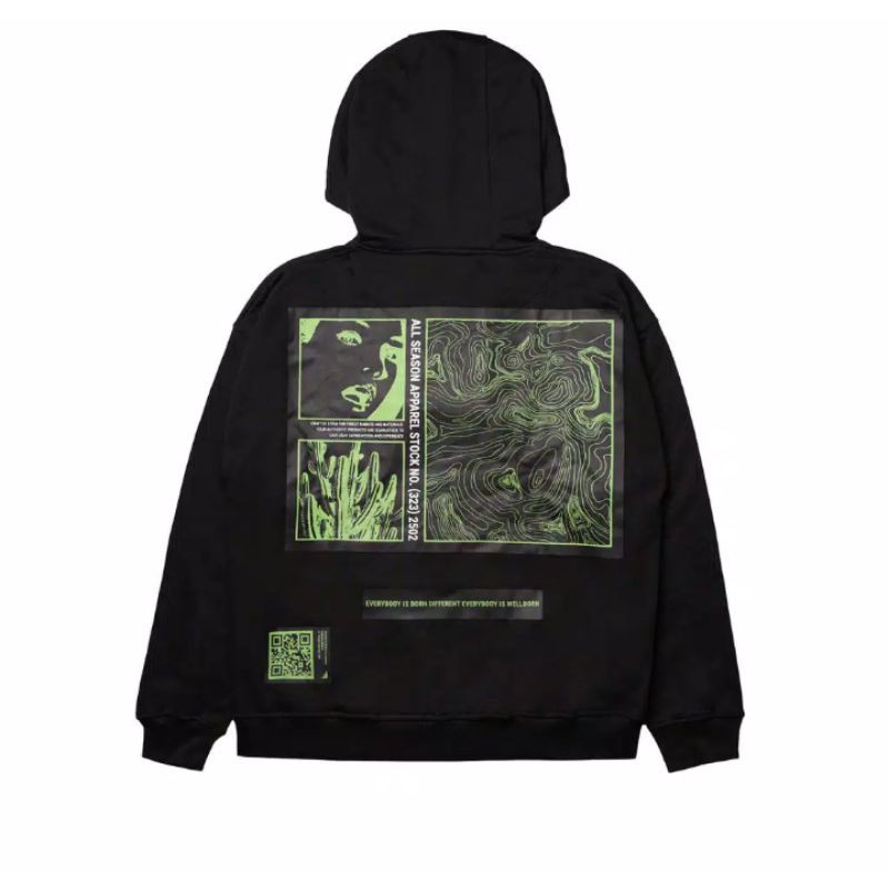 Hoodie original wellborn black