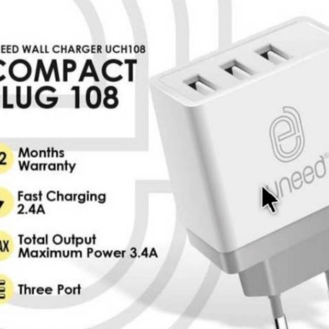 Uneed Wall charger fast charging Xnx0.5mb