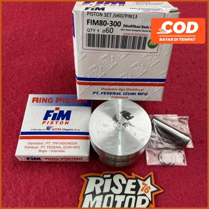 Sparepart Mobil Piston Fim 60 Pen 13 Mentah
