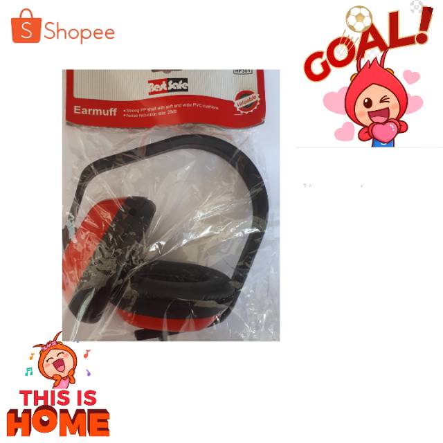 EARMUFF PENUTUP TELINGA/ PELINDUNG ANTI BISING