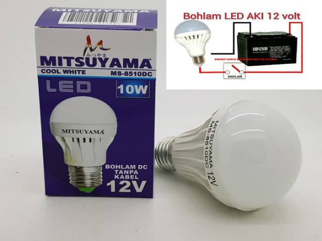 Bohlam DC LED 12V 10W MS-8510DC MITSUYAMA