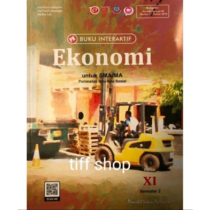 Buku LKS / PR Intan Pariwara SMA/MA Kelas XI/11 Semester 2 ekonomi tahun 2021