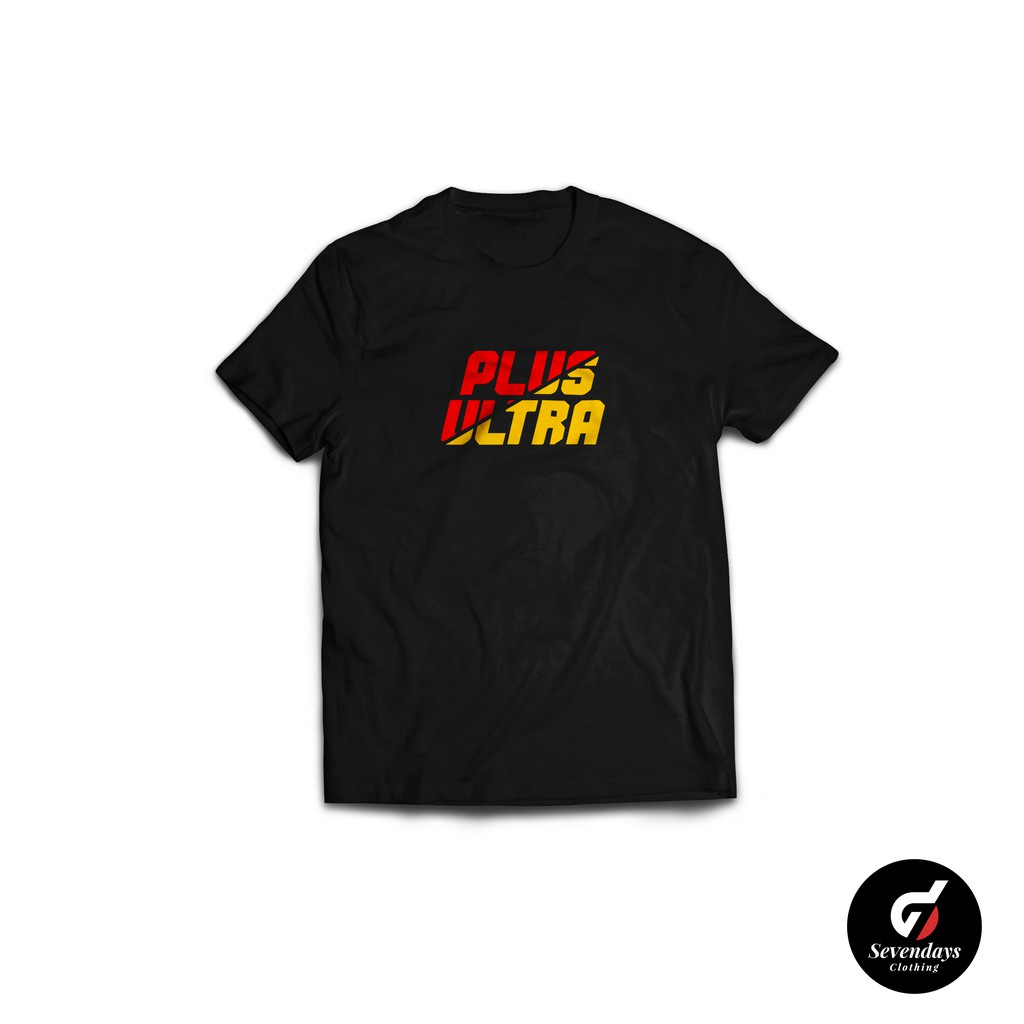 Tshirt Baju Kaos Distro PLUS ULTRA  / Kaos Distro Pria Wanita