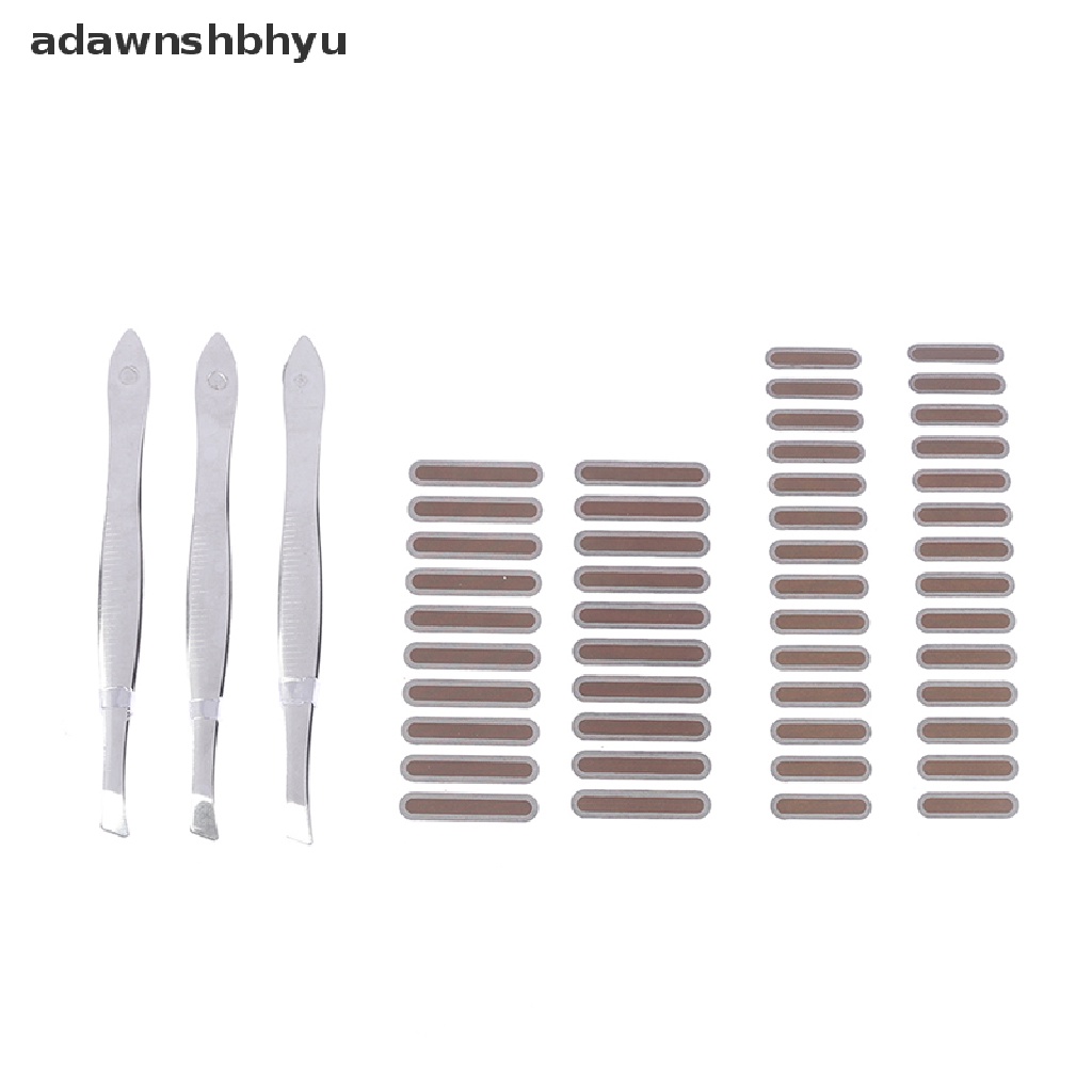 Adawnshbhyu 24Pcs Speaker Ponsel Universal Tahan Debu Stiker Lubang Suara Handset Net