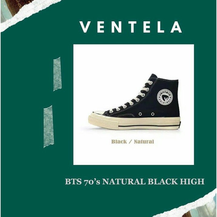 SEPATU LOKAL VENTELA HIGH PUBLIC & BTS BLACK, MAROON, DARK YELLOW, OREO, NAVY, CREAM, ARMY GREEN ORI