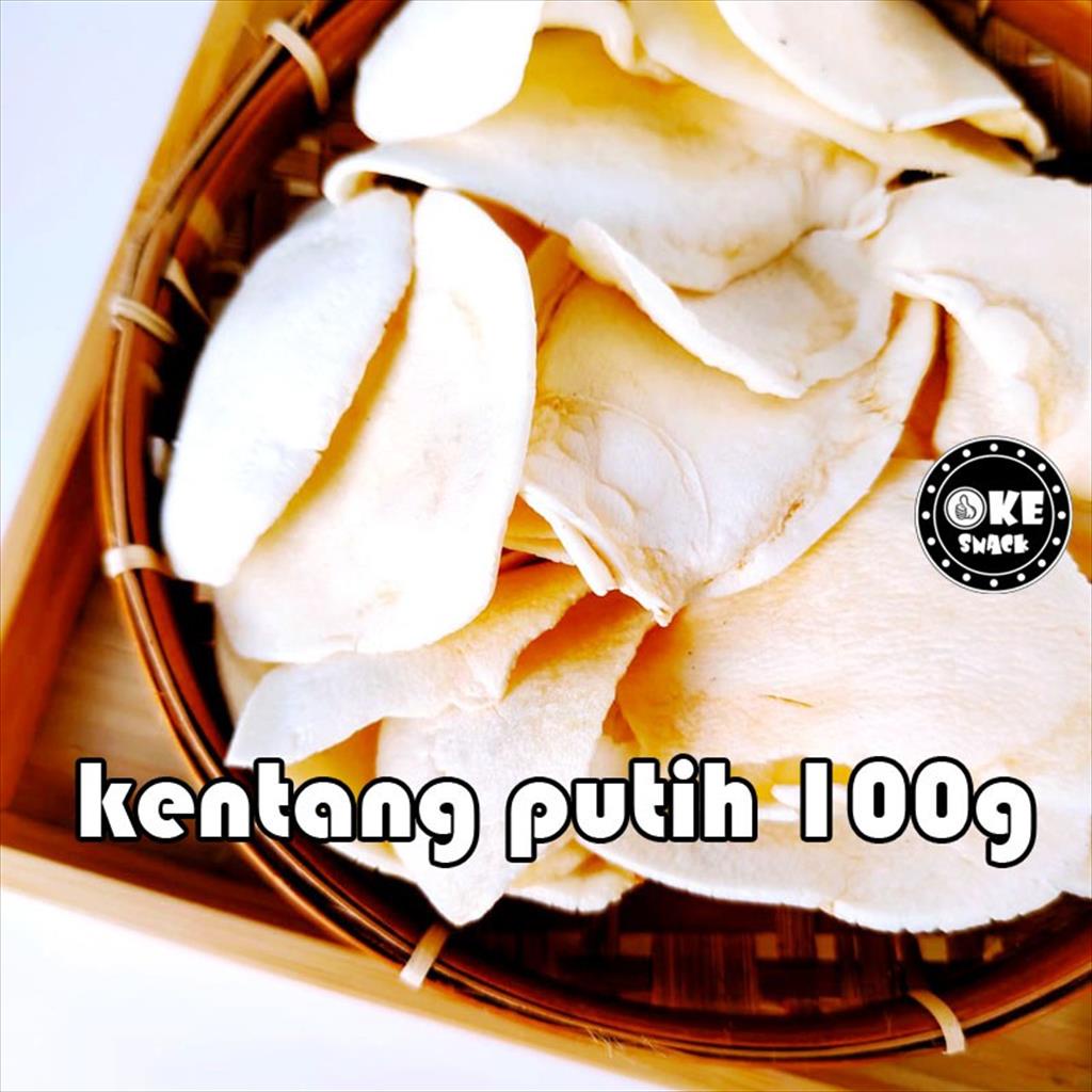 Keripik Kentang Putih Gadung 100g