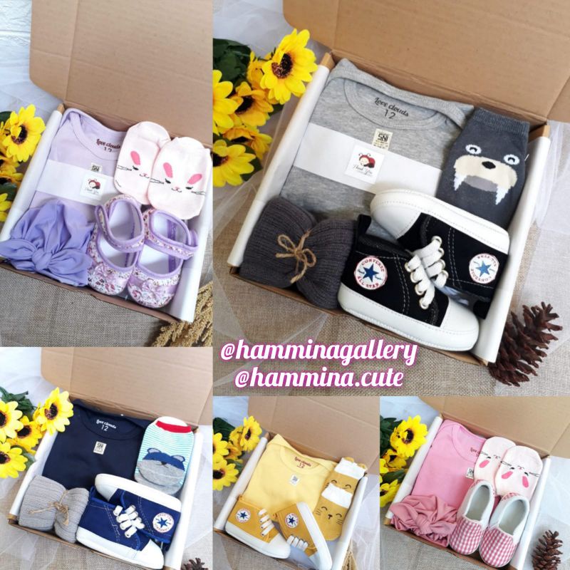 BABY HAMPERS NEWBORN Kado Bayi Cowok Parcel Bayi Laki laki Baby Gift Kekinian-5