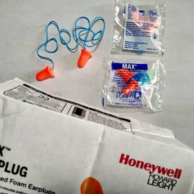 Penutup Penyumbat telinga Max 30 ORI/ Earplug howard leight MAX 30