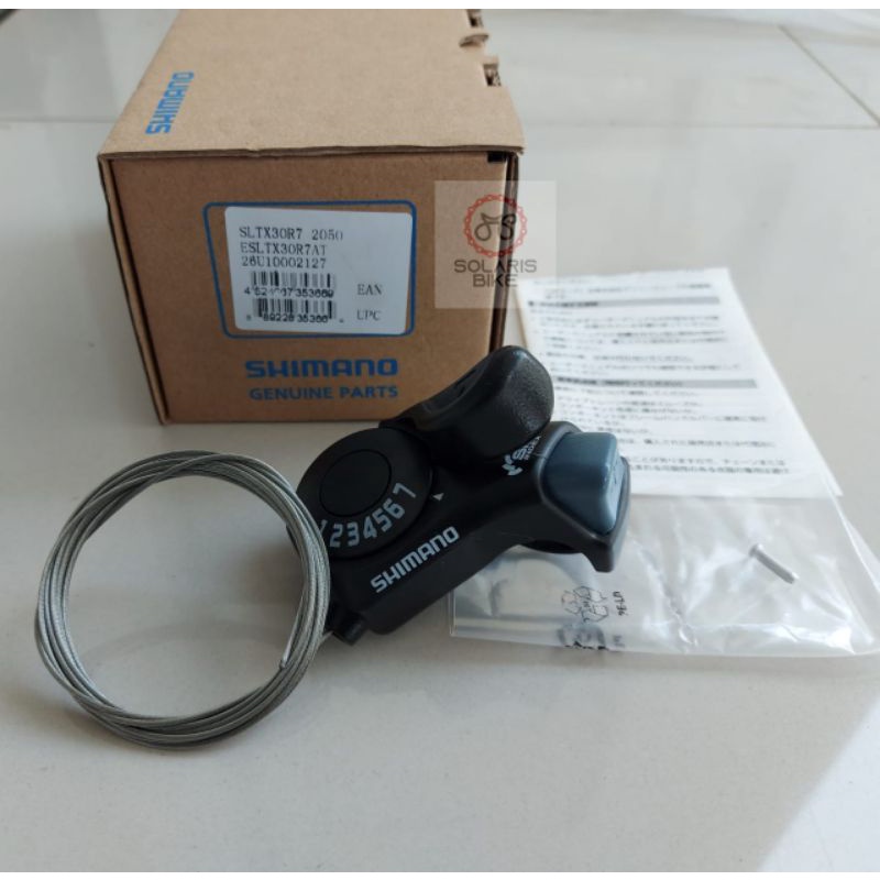 Shifter Operan Shimano TX 30 7speed Original ( kanan saja)