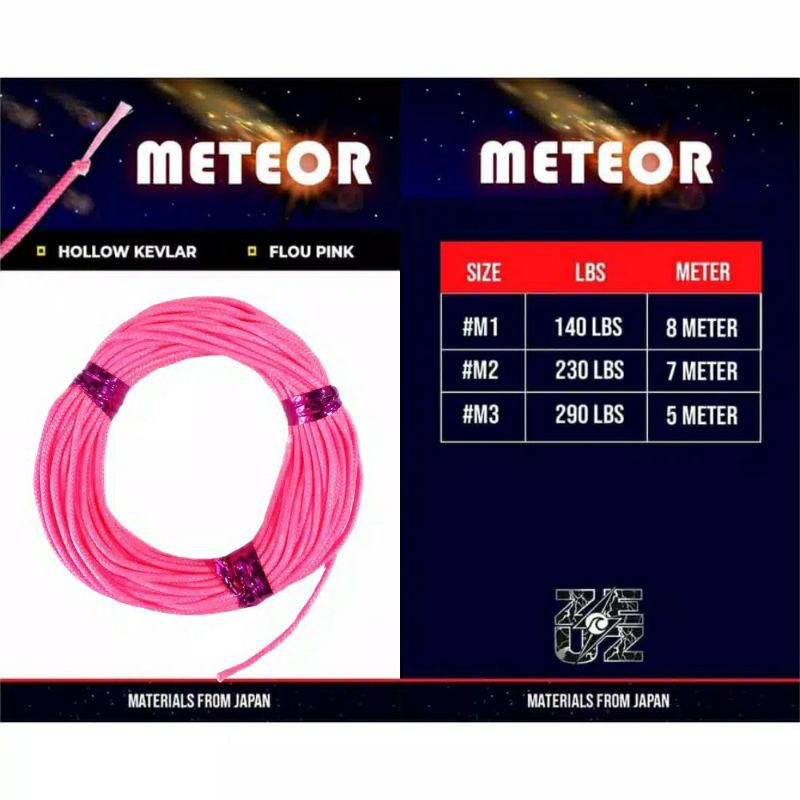 Tali Pancing Kevlar Zeus Meteor