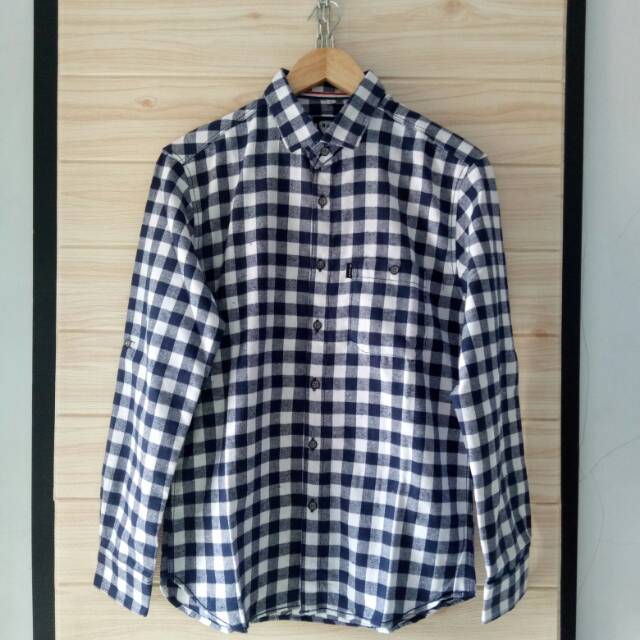 Kemeja flannel pria import limited edition