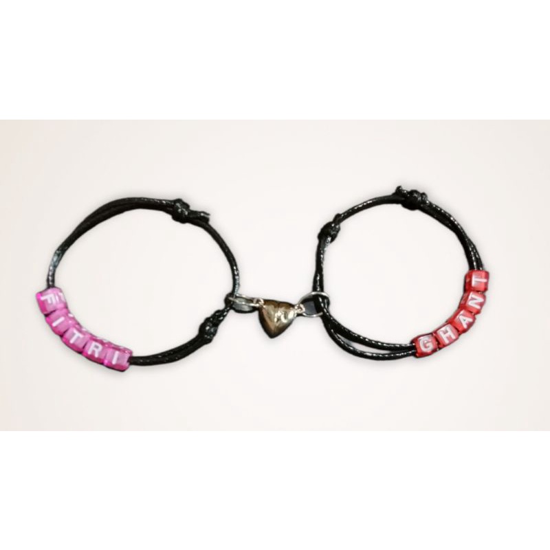 Gelang Magnet Love Couple 2 pcs