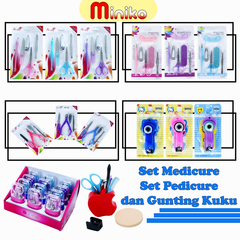 Menicure Pedicure Set All in One Set All in One