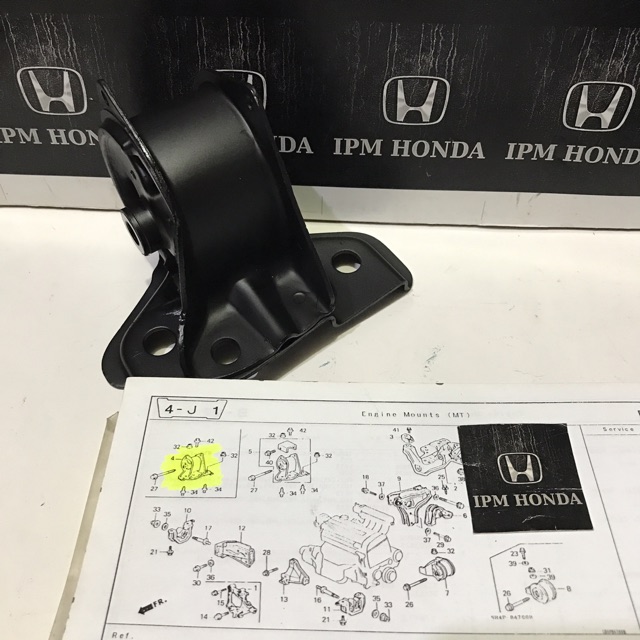 50805 SR3 Engine Mounting Dudukan Mesin Kanan Atas Manual Honda Civic Genio Estillo 1992 1993 1994 1995