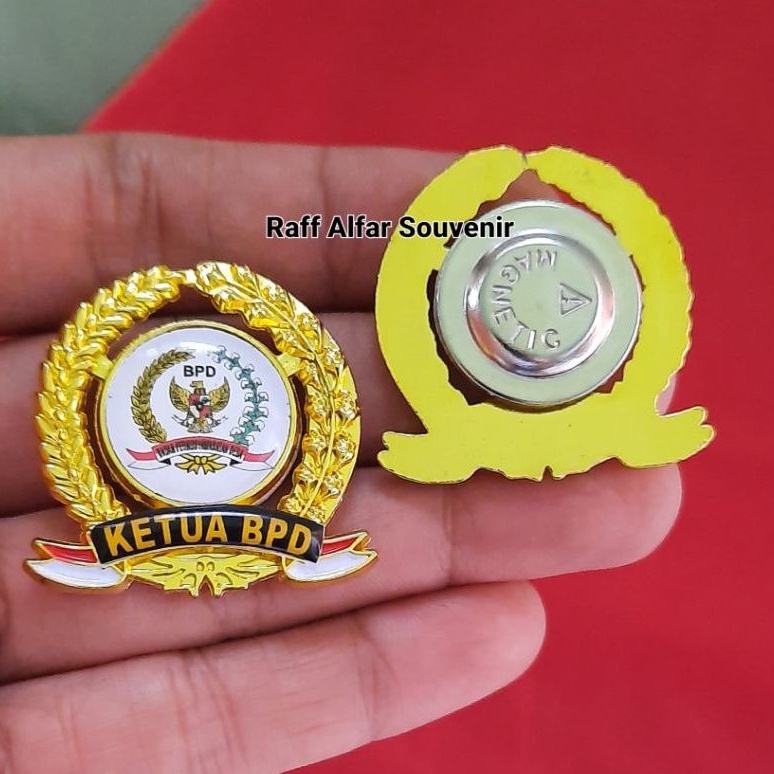 PIN BPD LOGO TERBARU PADI KAPAS MAGNET PREMIUM