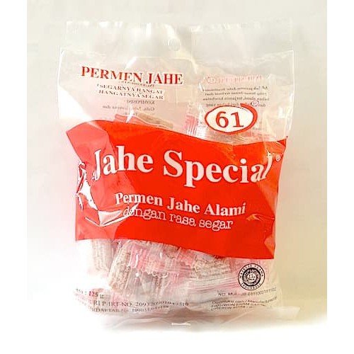 

Permen Jahe Special 61 / Cemilan Jajanan Jadul Jadoel / Ginger Candy