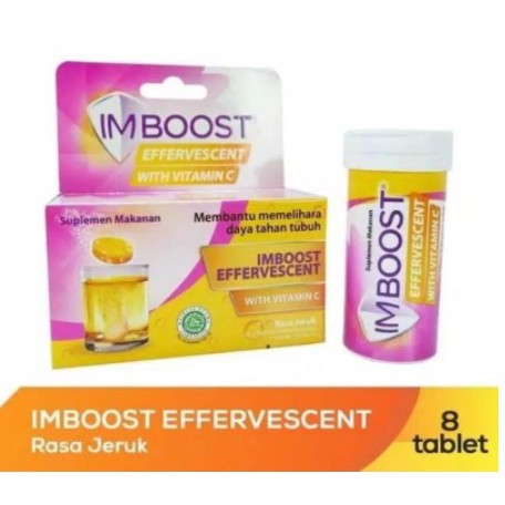 Imboost Effervescent Dewasa With Vitamin C - 1 Tube 8 @Tablet