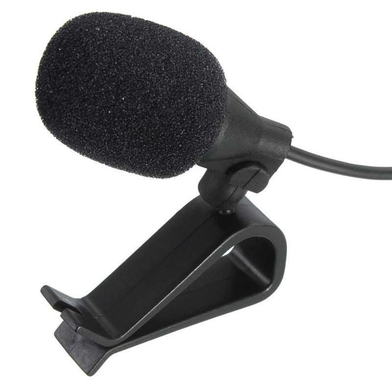 Microphone Mini Stereo 3.5mm Plug Mic Smule Kecil Mikrofon for HP Kamera DSLR