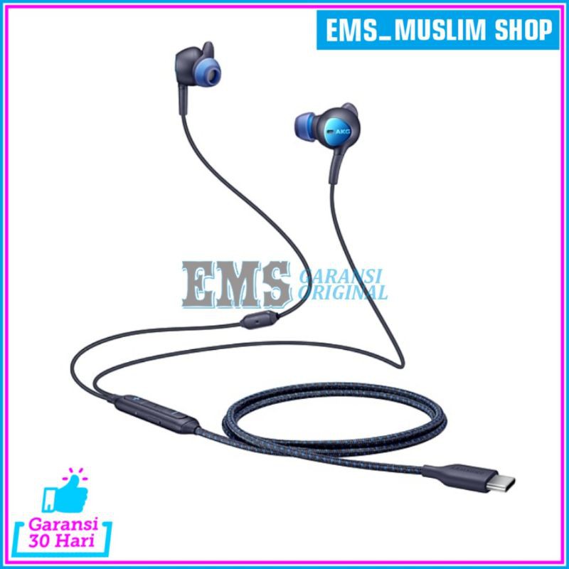 Headset Earphone AKG ANC Samsung A80 Note 10 10+ S20 S20+ S20 Ultra ORI Distri Jack Type C