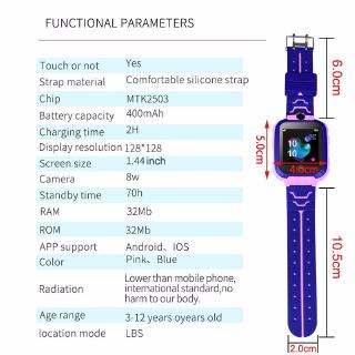  Imoo  Z6 Q12 Sos Anti lost Pergelangan Tangan Cerdas 