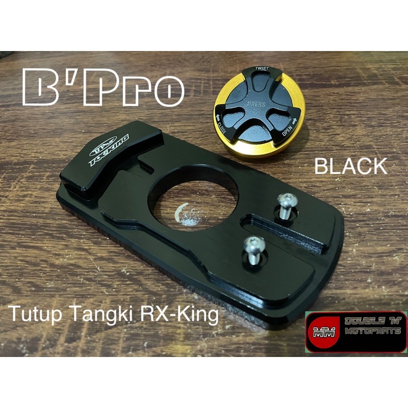 Tutup Tangki Fuel Cap Bpro RX King-Black