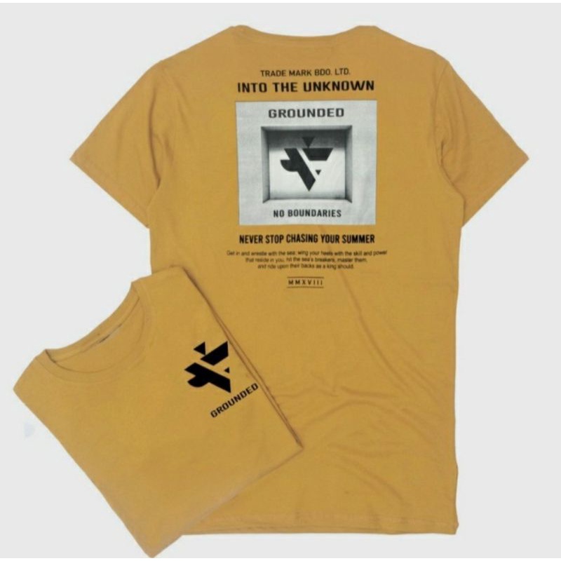 moxsa second store-kaos grounded kaos pria grounded kaos pendek grounded pria kaos grounded terbaru