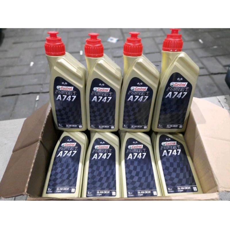 TERMURAH oli castrol A747 oli samping racing 2tak power 1