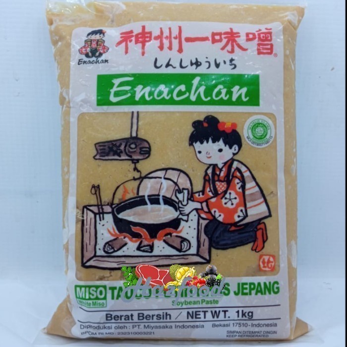 

ENACHAN MISO PASTE HALAL 1 KG | ENACHAN TAUCO PUTIH JEPANG HALAL