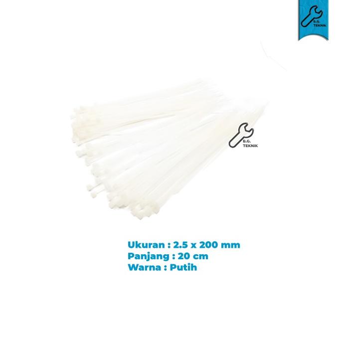 

siap kirim] Kabel ties Cable tie EKONOMIS 20CM isi 100pcs MURAH